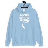 Lung Cancer Awareness Always Focus on the Good Hoodie - The Awareness Store