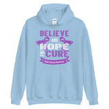 Cystic Fibrosis Awareness Believe & Hope for a Cure Hoodie
