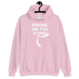 Lung Cancer Awareness Always Focus on the Good Hoodie - The Awareness Store