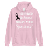 Melanoma Awareness I Survived, What's Your Superpower? Hoodie