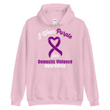 Domestic Violence Awareness I Wear Purple Hoodie