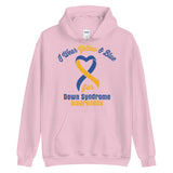 Down Syndrome Awareness I Wear Yellow & Blue Hoodie