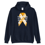 Multiple Sclerosis Awareness Together We Are at Our Strongest Hoodie - The Awareness Store