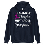 Fibromyalgia Awareness I Survived, What's Your Superpower? Hoodie - The Awareness Store