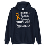 Multiple Sclerosis Awareness I Survived, What's Your Superpower? Hoodie - The Awareness Store