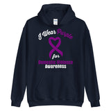 Domestic Violence Awareness I Wear Purple Hoodie