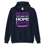 Alzheimer's Awareness Believe & Hope for a Cure Hoodie