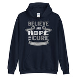 Brain Cancer Awareness Believe & Hope for a Cure Hoodie