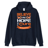 Multiple Sclerosis Awareness Believe & Hope for a Cure Hoodie
