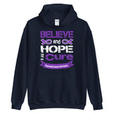 Pancreatic Cancer Awareness Believe & Hope for a Cure Hoodie