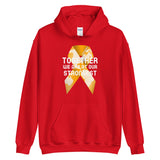 Leukemia Awareness Together We Are at Our Strongest Hoodie