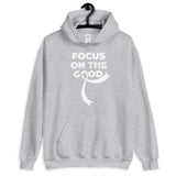 Lung Cancer Awareness Always Focus on the Good Hoodie - The Awareness Store