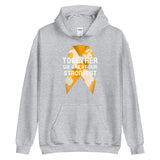 Multiple Sclerosis Awareness Together We Are at Our Strongest Hoodie - The Awareness Store