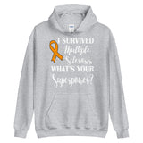 Multiple Sclerosis Awareness I Survived, What's Your Superpower? Hoodie - The Awareness Store