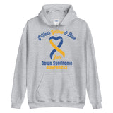 Down Syndrome Awareness I Wear Yellow & Blue Hoodie