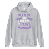 Epilepsy Awareness Believe & Hope for a Cure Hoodie