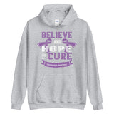 Fibromyalgia Awareness Believe & Hope for a Cure Hoodie