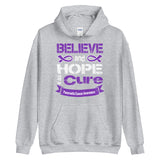 Pancreatic Cancer Awareness Believe & Hope for a Cure Hoodie