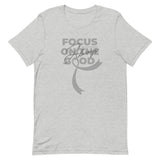 Brain Cancer Awareness Always Focus on the Good T-Shirt - The Awareness Store