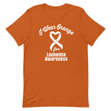 Leukemia Awareness I Wear Orange T-Shirt