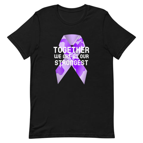 Fibromyalgia Awareness Together We Are at Our Strongest T-Shirt - The Awareness Store