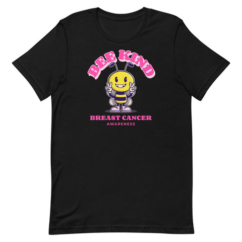 Breast Cancer Awareness Bee Kind T-Shirt - The Awareness Store