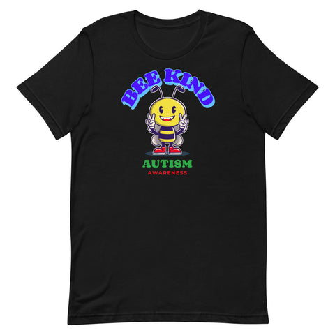Autism Awareness Bee Kind T-Shirt - The Awareness Store
