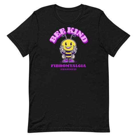 Fibromyalgia Awareness Bee Kind T-Shirt - The Awareness Store