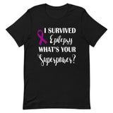 Epilepsy Awareness I Survived, What's Your Superpower? T-Shirt