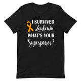 Leukemia Awareness I Survived, What's Your Superpower? T-Shirt