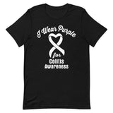 Crohn's Awareness I Wear Purple T-Shirt - The Awareness Store