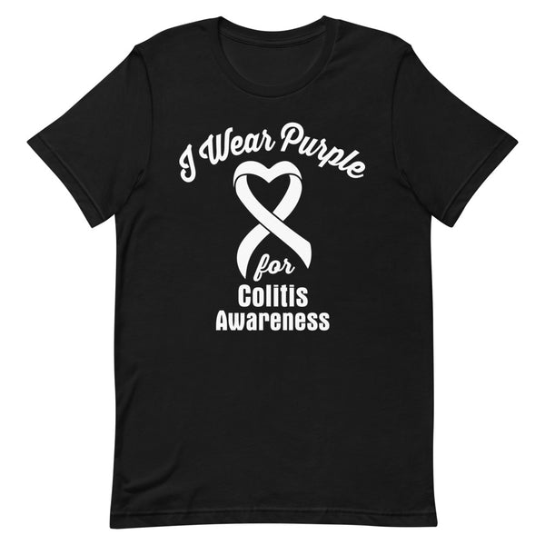 Crohn's Awareness I Wear Purple T-Shirt - The Awareness Store