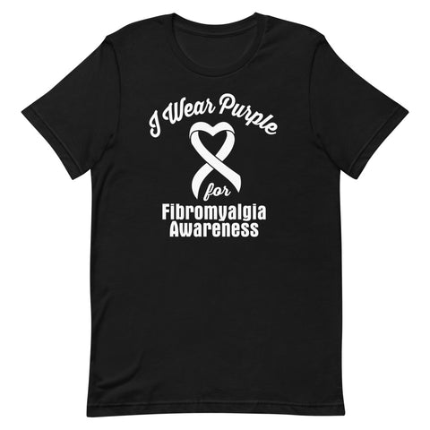 Fibromyalgia Awareness I Wear Purple T-Shirt - The Awareness Store