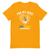 Down Syndrome Awareness For My Hero T-Shirt - The Awareness Store
