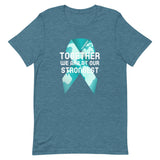 PCOS Awareness Together We Are at Our Strongest T-Shirt - The Awareness Store
