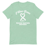 Muscular Dystrophy Awareness I Wear Green T-Shirt - The Awareness Store