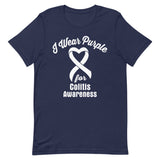Crohn's Awareness I Wear Purple T-Shirt - The Awareness Store