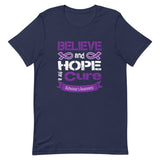 Alzheimer's Awareness Believe & Hope for a Cure T-Shirt