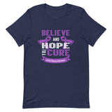 Cystic Fibrosis Awareness Believe & Hope for a Cure T-Shirt