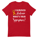 Leukemia Awareness I Survived, What's Your Superpower? T-Shirt