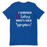 Epilepsy Awareness I Survived, What's Your Superpower? T-Shirt