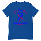 Rheumatoid Arthritis Awareness I Wear Blue & Purple T-Shirt
