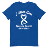 Prostate Cancer Awareness I Wear Blue T-Shirt