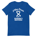 Alzheimer's Awareness I Wear Purple T-Shirt - The Awareness Store