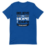 Melanoma Awareness Believe & Hope for a Cure T-Shirt
