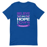 Pancreatic Cancer Awareness Believe & Hope for a Cure T-Shirt