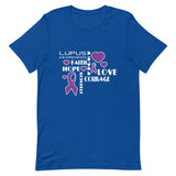 Lupus Awareness Faith, Hope, Courage T-Shirt