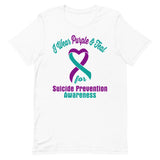 Suicide Awareness I Wear Purple & Teal T-Shirt