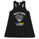 Down Syndrome Awareness For My Hero Women's Flowy Tank Top