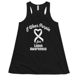 Lupus Awareness I Wear Purple Women's Flowy Tank Top